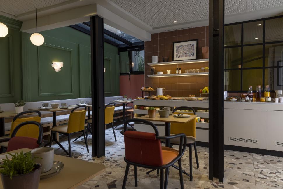Hôtel de la Paix - Desayuno