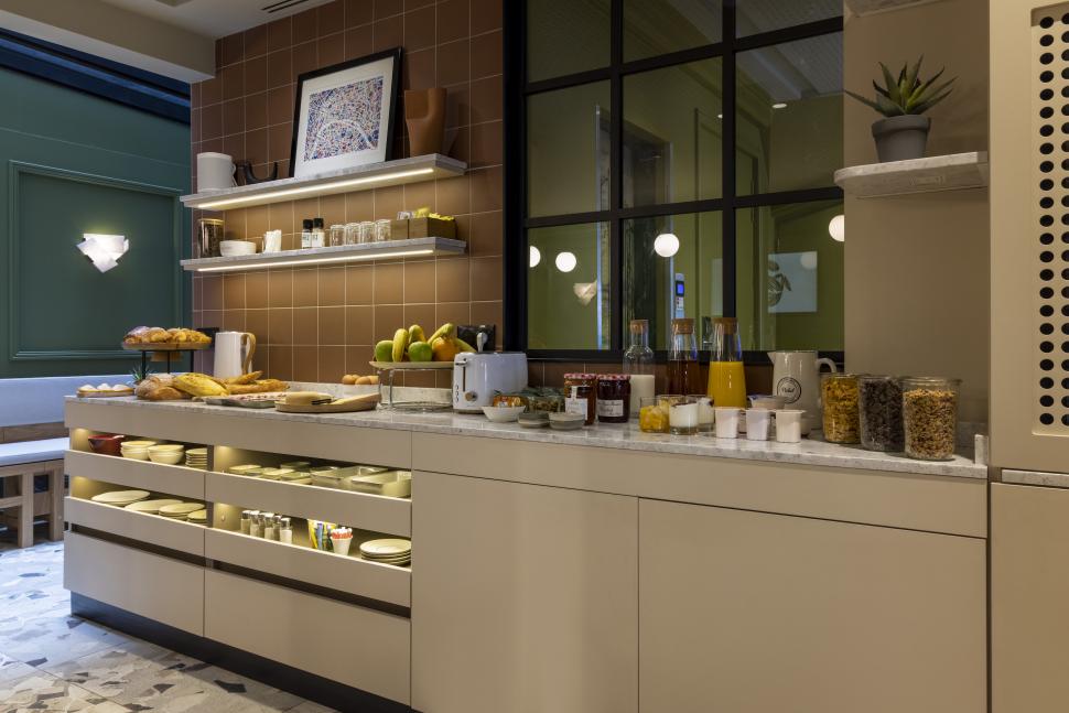 Hôtel de la Paix - Desayuno